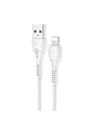 HOCO X37  İPhone 14-13-12-11  Lightning Şarj ve Data Kablosu 1M 2.4A-(5775)