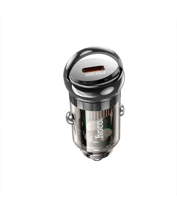 HOCO Z53 Sight Single PD30W Type-C Girişli Araç Çakmaklık Hızlı Şarj Aleti-(5775)