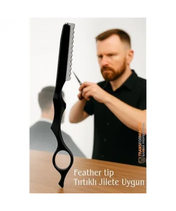 HSNET Feather Tip Jiletli Ustura Profesyonel Alüminyum Metal
