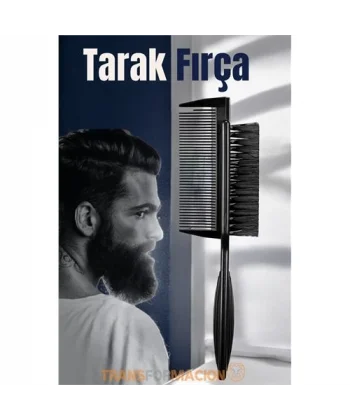 HSNET Sakal Bıyık Tarama Fırçası Sakal Tarağı