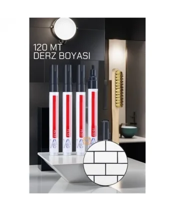 HSNET SİYAH Derz Boyası 120 Metre