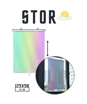 HSNET Stor Perde Reflektiv Manila Design