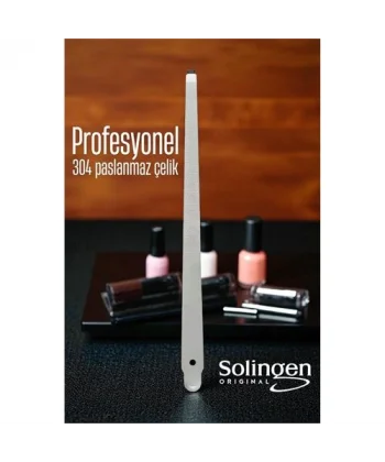 HSNET Tırnak Törpüsü - Sivri Uçlu Profesyonel 304 Çelik Tırnak Törpüsü Solingen Profesyonel