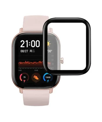 Huami Amazfit GTS 3D Kavisli PMMA Cam Ekran Koruyucu-(5775)