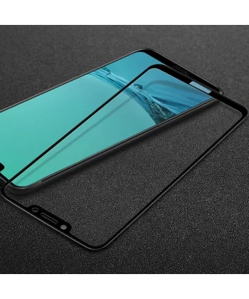 Huawei Honor Play Full Glue Tempered Full Cam Ekran Koruyucu-(5775)