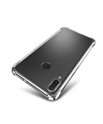 Huawei Y9 2019 Enjyoy 9 Plus Anti-Drop Darbe Emici Silikon Kılıf-(5775)