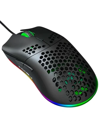 HXSJ J900 USB Kablolu RGB Dpi Oyuncu Mouse Gaming Mouse-(5775)