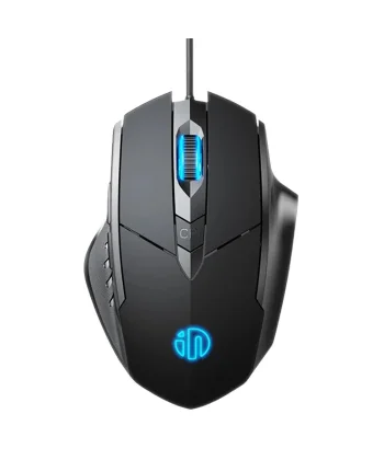 İNPHİC W1 Sessiz Tıklama Özellikli Ergonomik Kablolu Oyun Mouse Fare 1200/7200DPI-(5775)