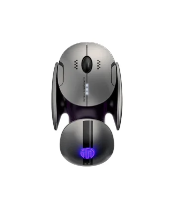 İNPHIC X2 Üç Modlu Oyun Faresi 800-2400DPI RGB Işık 2.4G /BT4.0/BT5.0 Sessiz-(5775)