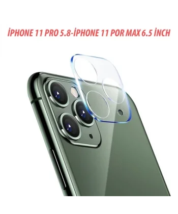 iPhone 11 Pro 11 Pro Max Full Tempered Kamera Koruyucu Kırılmaz Cam-(5775)