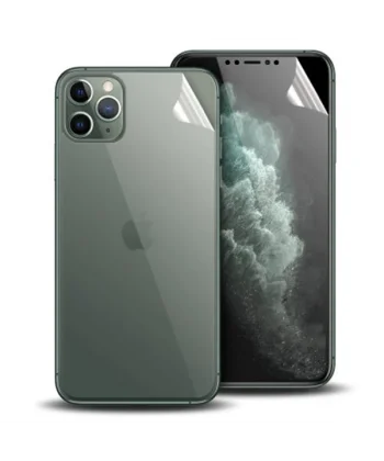 İPhone 11 Pro Film Ön Arka Full Koruyucu Membran Nano Hidrojel Koruyucu Set-(5775)
