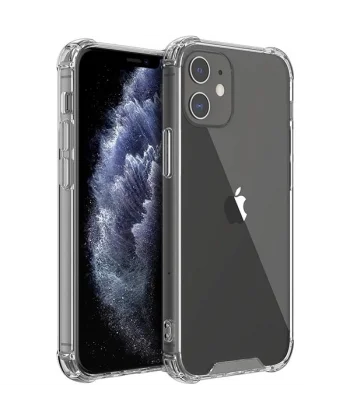 İPhone 12-İPhone 12 Pro 6.1 Anti-Drop Silikon Kılıf Shockproof-(5775)