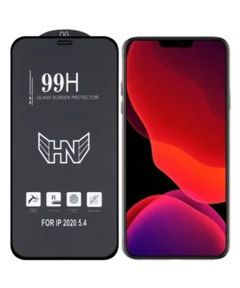 iPhone 12 mini 5.4 3D Full High Aluminum Tempered Cam Ekran Koruyucu-(5775)