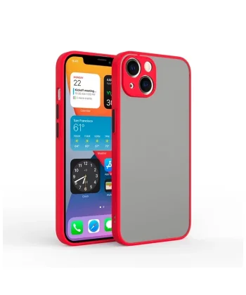 iPhone 13 6.1inç Kamera Korumalı Premium Silikon Kılıf-(5775)