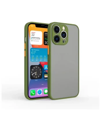 iPhone 13 Pro Max 6.7inç Kamera Korumalı Premium Silikon Kılıf-(5775)