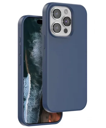 iPhone 14 Pro Max Home Magsafe Kapak - Lacivert-(5796)