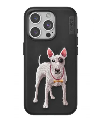 iPhone 15 Pro Perma Desenli Kapak - Siyah-(5796)