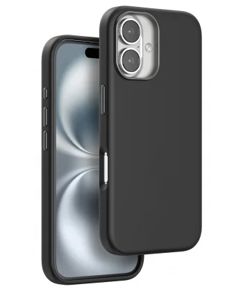 iPhone 16 Jinta Magsafe Kapak - Siyah-(5796)