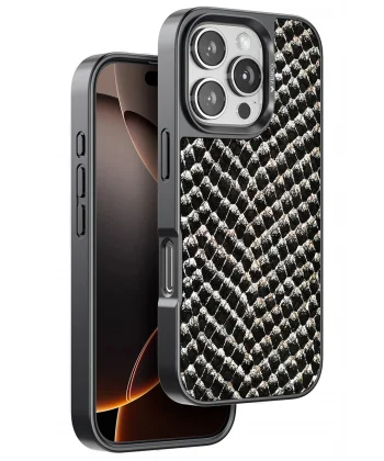 iPhone 16 Pro Viper Kapak - Siyah-(5796)