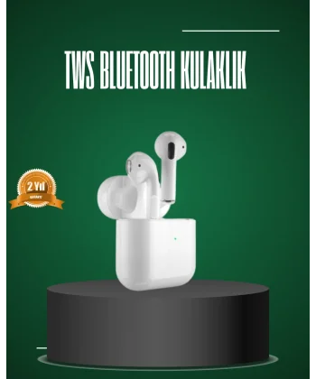 iPhone Pro ve Pro Max Uyumlu TWS Bluetooth Kulaklık Gürültü Engelleyici