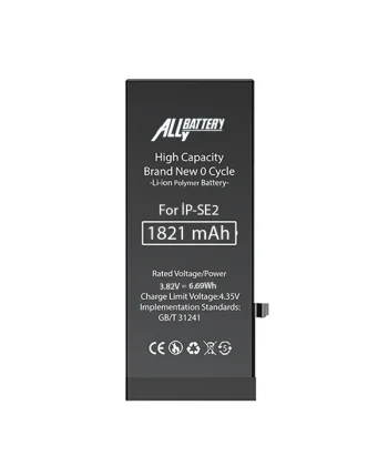 iPhone SE 2020 1821 Mah Yüksek Kapasiteli Pil Batarya-(5775)