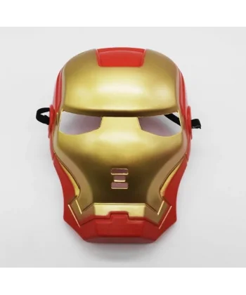 İron Man Maskesi - Demir Adam Maskesi 21x15 Cm