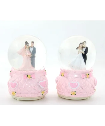 Işıklı Müzikli Kar Küresi 13 Cm Alk1787