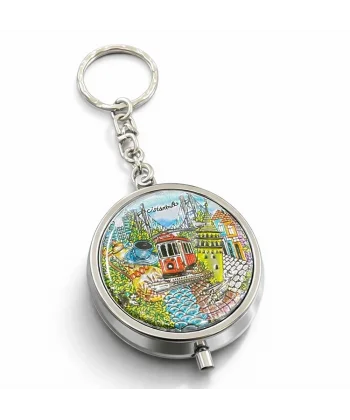 İstanbul Temalı Küllük Anahtarlık Alk4051