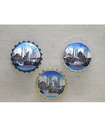 İstanbul Temalı Metal Magnet Alk4339