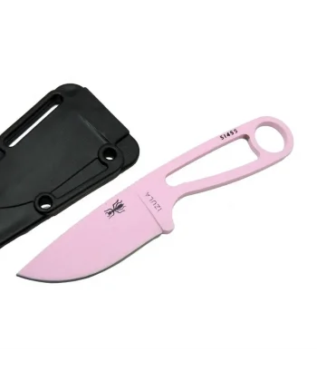 İzula Esee 51455pnk Pembe Kamp Bıçağı 16 Cm - Komple Metal, Plastik Kılıflı