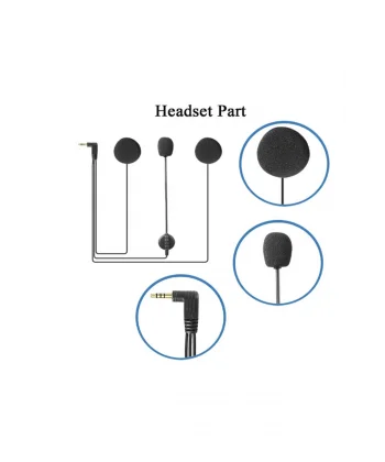 Jack Girişli 3.5mm İntercom Kulaklığı Bt31,bt22,bt35 Uyumlu Motorsiklet Kask Yedek Mikrofon