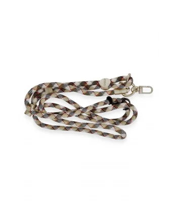 JE Desenli Boyun Askısı - Kahverengi-(5796)