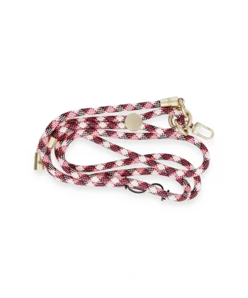 JE Desenli Boyun Askısı - Pembe-(5796)