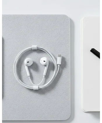 Kablolu Type C Kulak İçi Kulaklık Kristal Netliğinde Ses Kalitesi