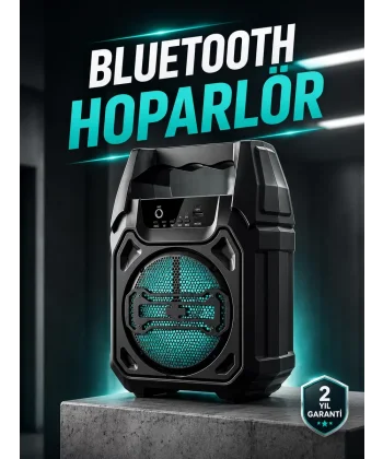 Kablosuz 6.5 İnç TWS Bluetooth Hoparlör