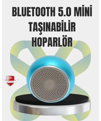 Kablosuz Bluetooth 5.0 Hoparlör | Kompakt ve Güçlü Ses