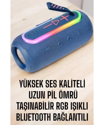 Kablosuz Bluetooth Hoparlör Uzun Pil Ömrü Taşınabilir