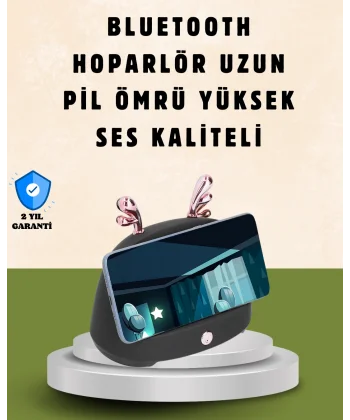 Kablosuz İndüksiyonlu Telefon Tutucu & Hoparlör – Net Ses Kolay Kullanım