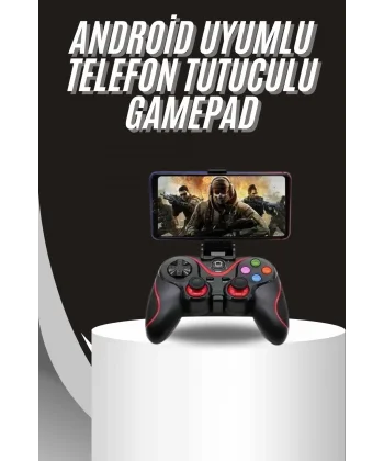 Kablosuz Oyun Kolu Bluetooth Joystick Gamepad Android Uyumlu