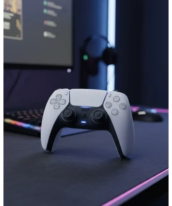 Kablosuz Oyun Kumandası PS5 İçin Titreşimli ve Konforlu Kullanım