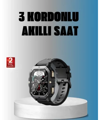 Kablosuz Şarjlı Akıllı Saat Ultra İnce Tasarım