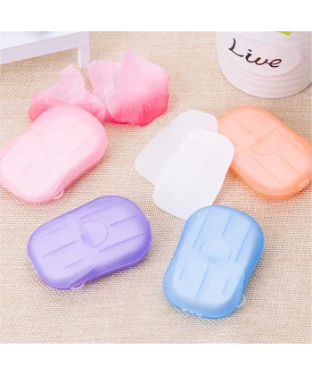 Kağıt Seyahat Sabunu 20 Adet