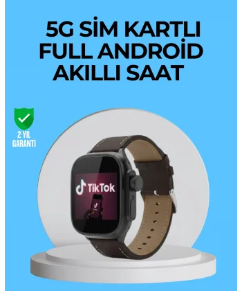 Kamera Özellikli Akıllı Saat Play Store Destekli
