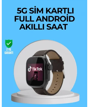 Kamera Özellikli Akıllı Saat Play Store Destekli
