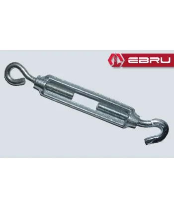 Kanca, Çelik Halat, Yük Gerdirme 6mm - 5 Adet