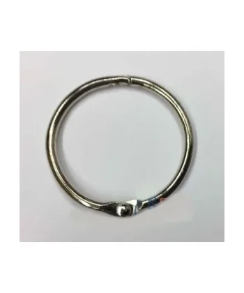 Kilitli Yuvarlak Halka, 2cm - 100 Adet