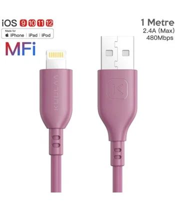 KUULAA 1M MFI Sertifikalı İPhone Usb Şarj  kablosu-(5775)