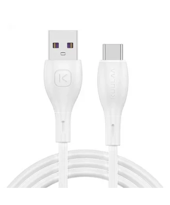 KUULAA Liquid Silicone USB Type C QC3.0 Hızlı Şarj Kablosu 1metre-(5775)