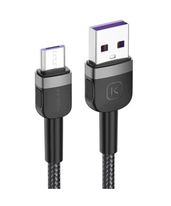 KUULAA Mikro Usb 3A Hızlı Şarj 0.50CM kısa Android Usb Şarj Kablosu-(5775)