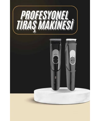 Lazer Epilasyon Öncesi Kısaltma Şarjlı Saç Sakal Tıraş Makinesi Ense Kesme Makinesi